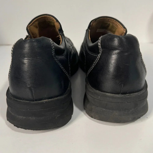 Dockers black leather loafers men's size 9‎ - Picture 2 of 4